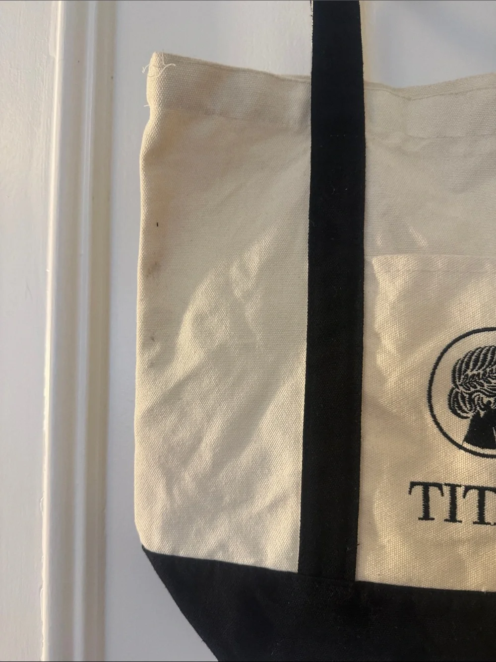 Titan embroidered sturdy use